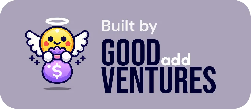 Backed by Good add Ventures